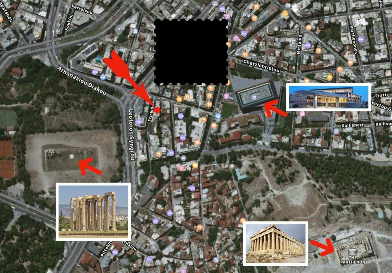 Athenaeum Acropolis Residence 1Min To Museum מראה חיצוני תמונה